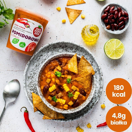 zupa pomidorowa z chilli 400g pan pomidor